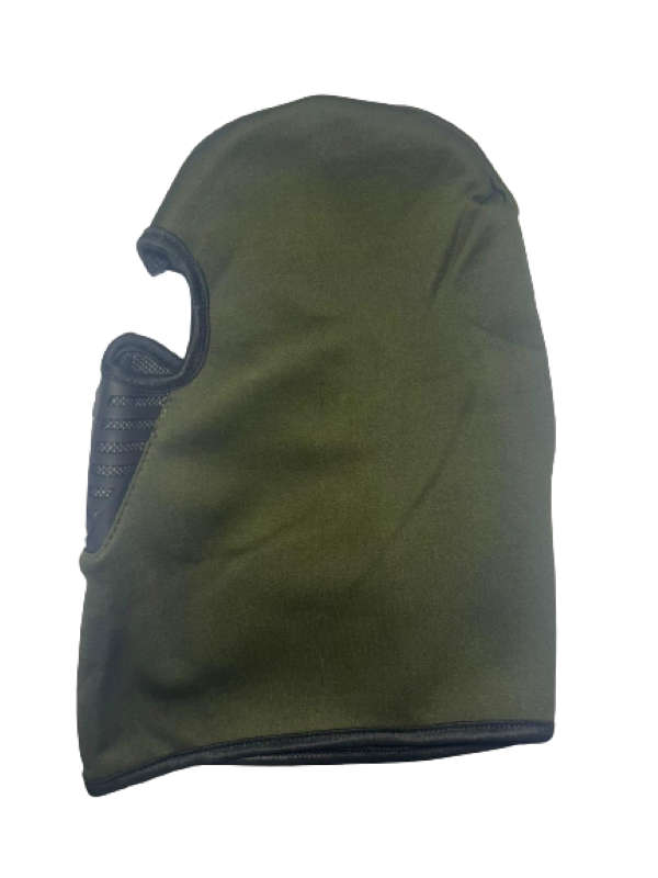 Balaclava Full Face Mask with Breathable Air Vents - Green