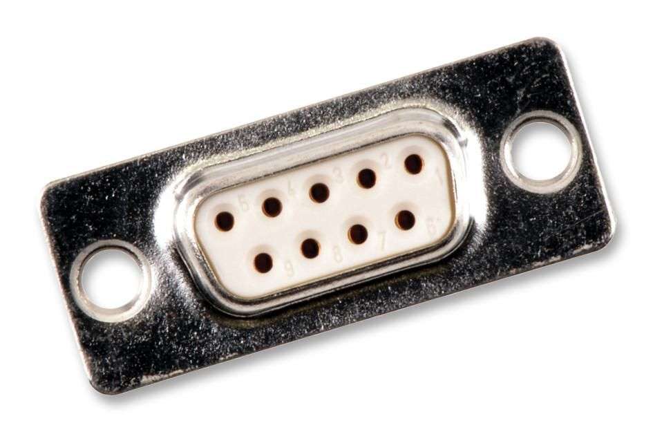 Molex (172704-0078) D Sub Connector, DB9, Standard, Receptacle, 9 Contacts