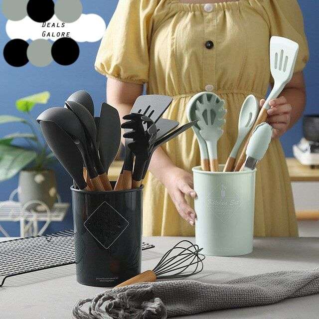 Silicone kitchen utensils