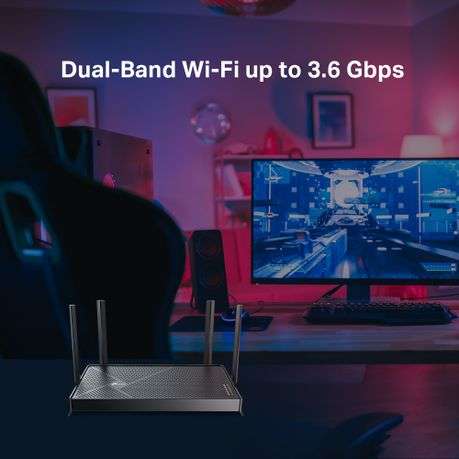 Tp-Link - TP Link BE3600 Dual-Band Wi-Fi 7 Router Archer BE230 - Tp-Link - TP Link BE3600 Dual-Ba...