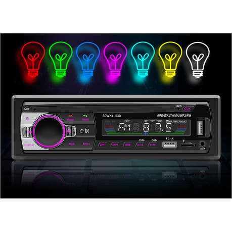 12V Bluetooth Car Stereo with FM Radio, USB, SD & AUX Playback