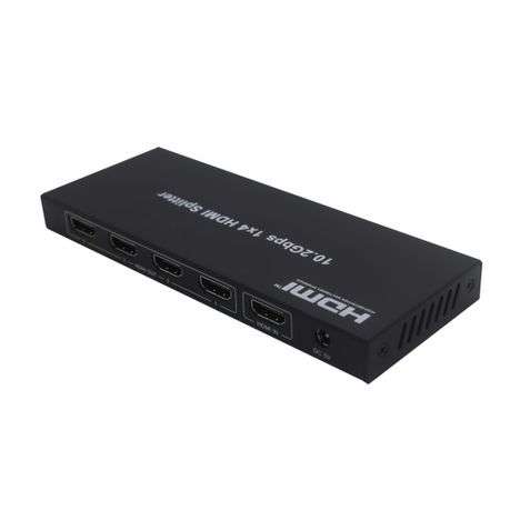 HDCVT - 1×4 HDMI 1.4 Splitter 4K with EDID Management - HDCVT - 1×4 HDMI 1.4 Splitter 4K with E...