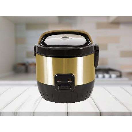 1.8lt Stainless Steel Rice Cooker and Warmer 3 in 1 Function Gold (PLEASE READ DESCRIPTION)