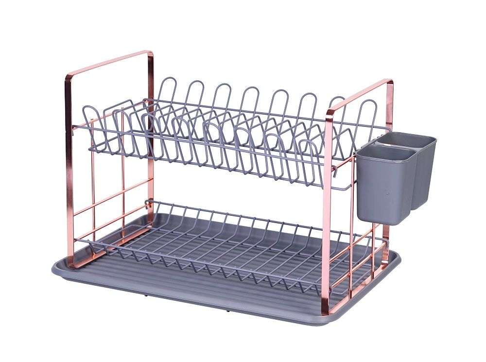 Berlinger Haus 48cm Stylish PP Dish Rack - Moonlight Collection (DISPLAY MODEL)