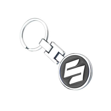 Suzuki Premium Metal Key Ring - Elegant Stainless Steel Keychain for Car