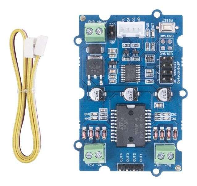 Seeed Studio (105020093) Motor Driver Board, with Cable, 6V to 12V DC
