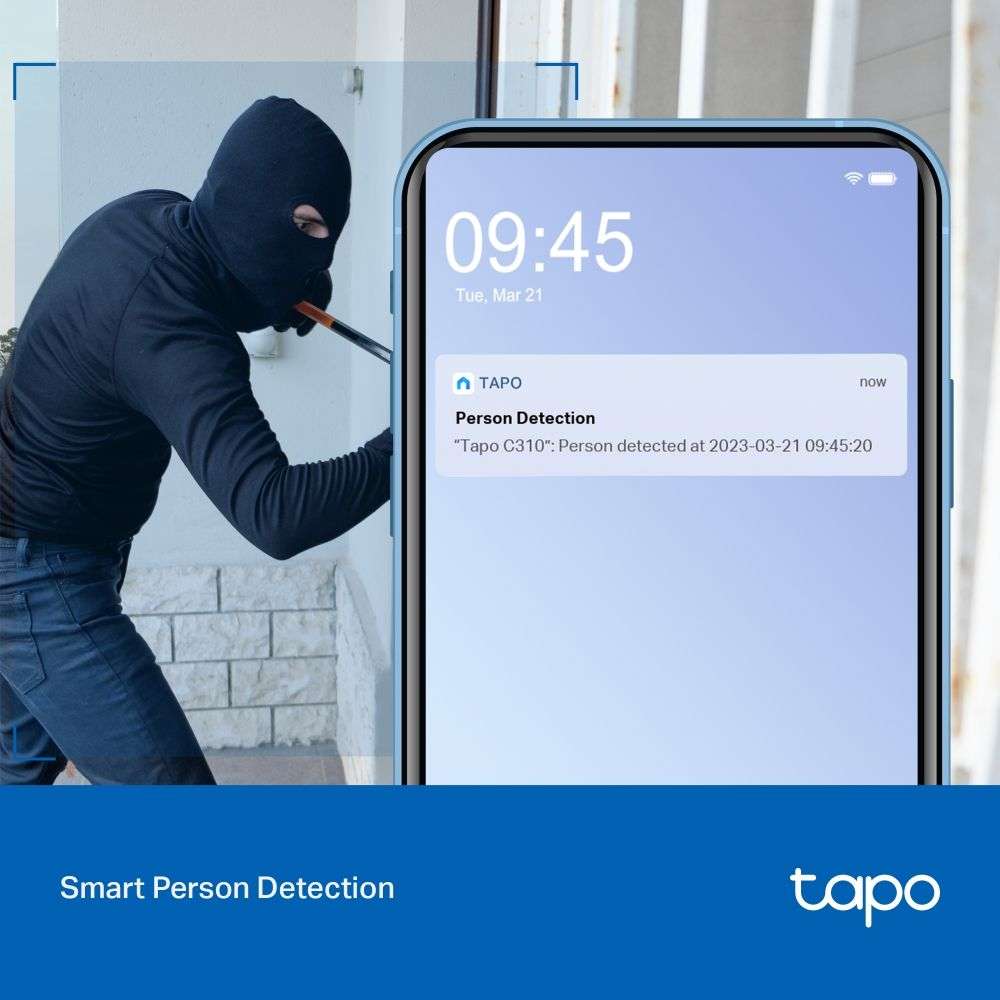 TP-Link Tapo C310 Outdoor Security Wi-Fi Camera (3MP)  Dual Pack