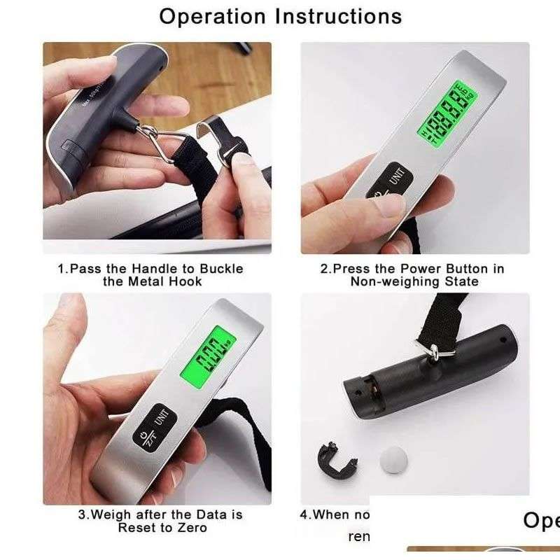 Aerbes AB-J142 Portable Digital Luggage Scale