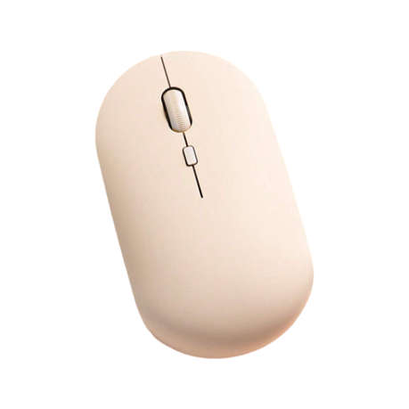 HP - Silent Wireless Gaming Mouse With USB Unifying Receiver - Beige