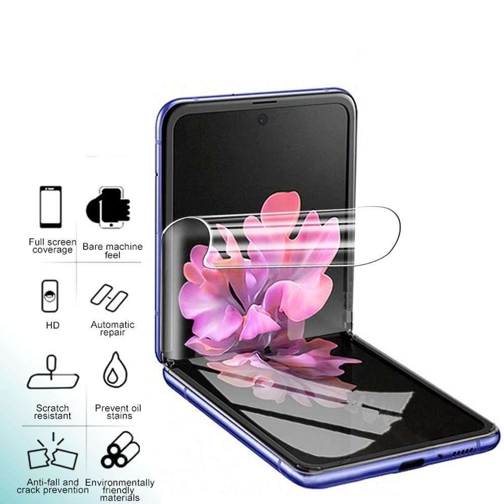 Hydrogel Screen Protector Hydrogel Film Screen Protector For Samsung Galaxy Z Flip - Pack of 2