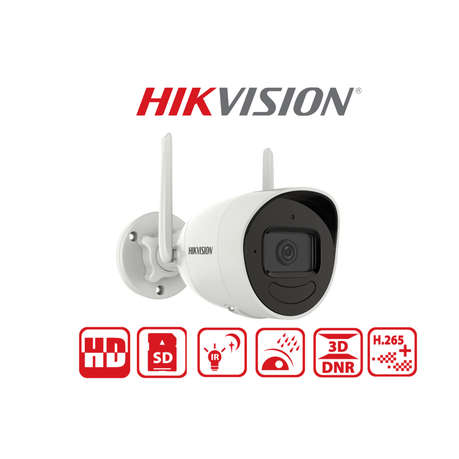 Hikvision - Bullet Wireless Outdoor Security Camera, 2.8mm Lens, 2MP - Hikvision - Bullet Wireles...