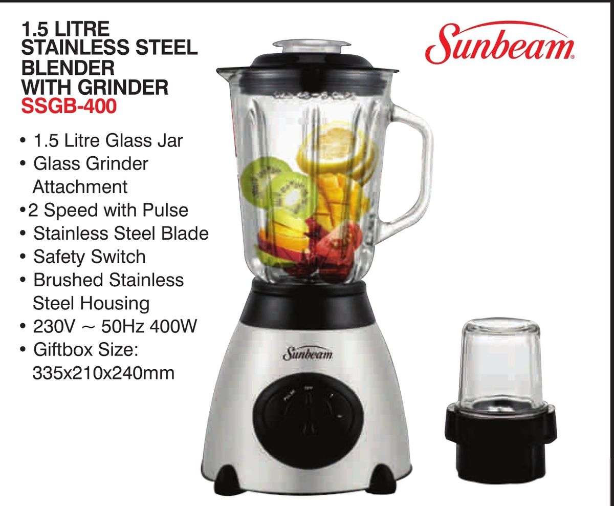 Sunbeam Glass Blender