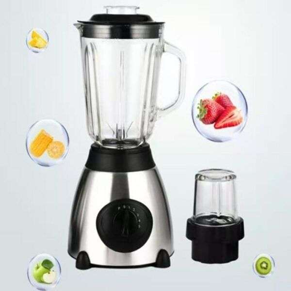 2 In 1 Powerful Ice Crusher Blender With Grinder
