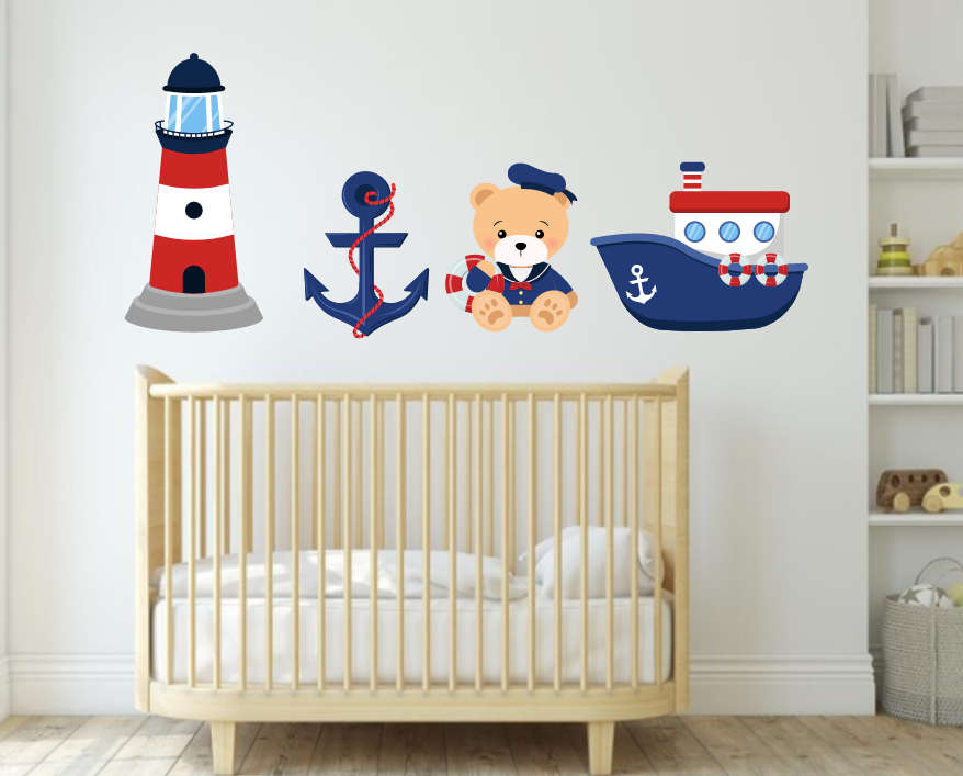Nautical Wall Vinyl Stickers