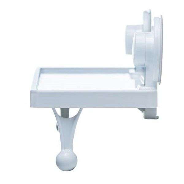 Bathlux Shelf With Handtowel Rack With Suction Cup-30135