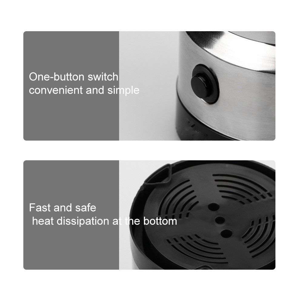 Electric Coffee Grinder 300W 220V - Metal Blade, Stainless Steel Bowl - Grind Spices, Nuts Coffee