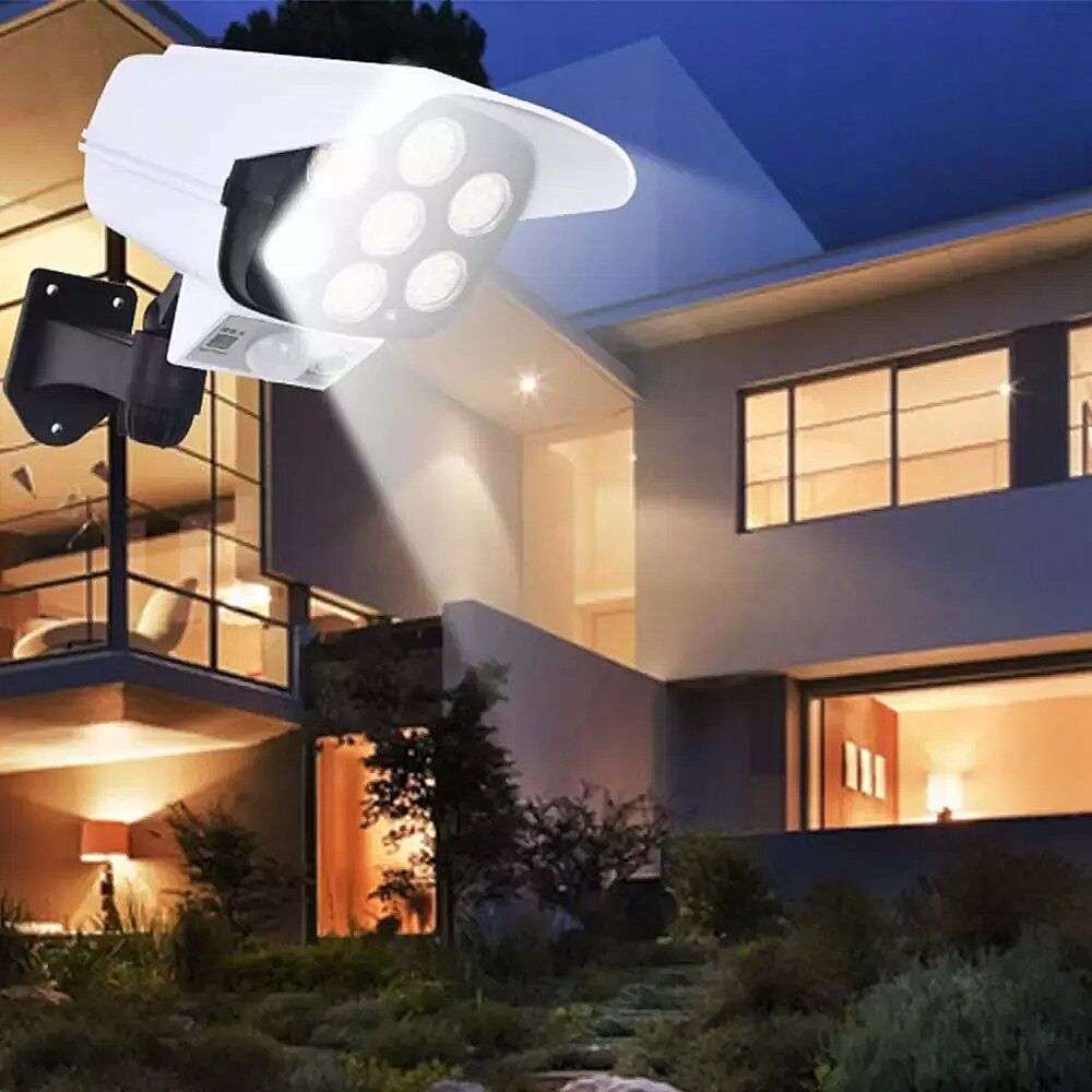 Outdoor Solar Sensor Dummy Camera Light