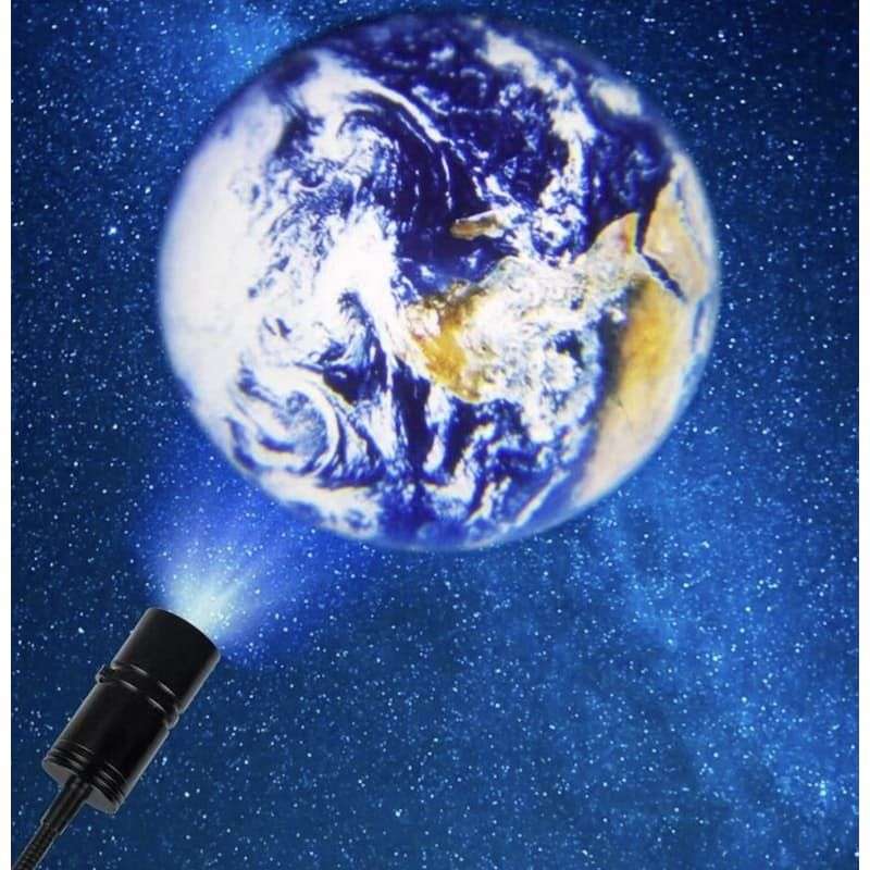 Earth and Moon projector Night Light Lamp