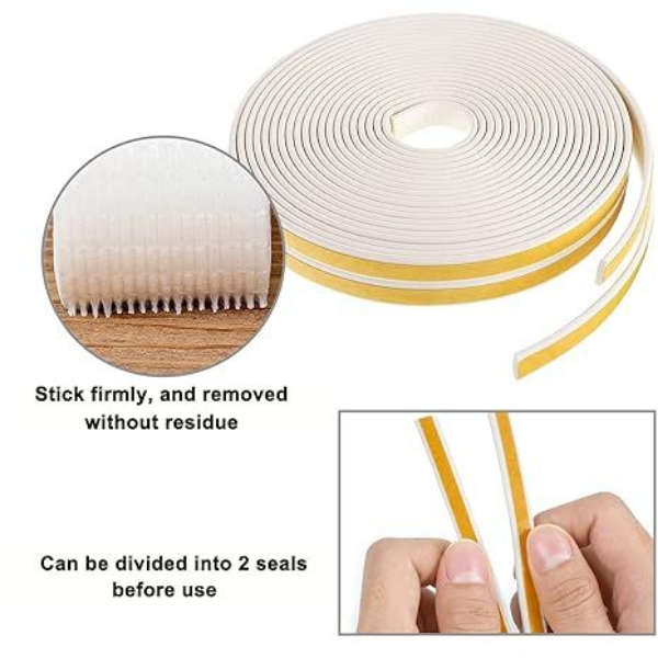 Universal Door and Window Weather Seal and Soundproofing Type I - 10 Metres