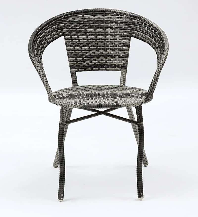 Patio / Outdoor / Balcony Set - 3 Piece - Silver Grey Colour