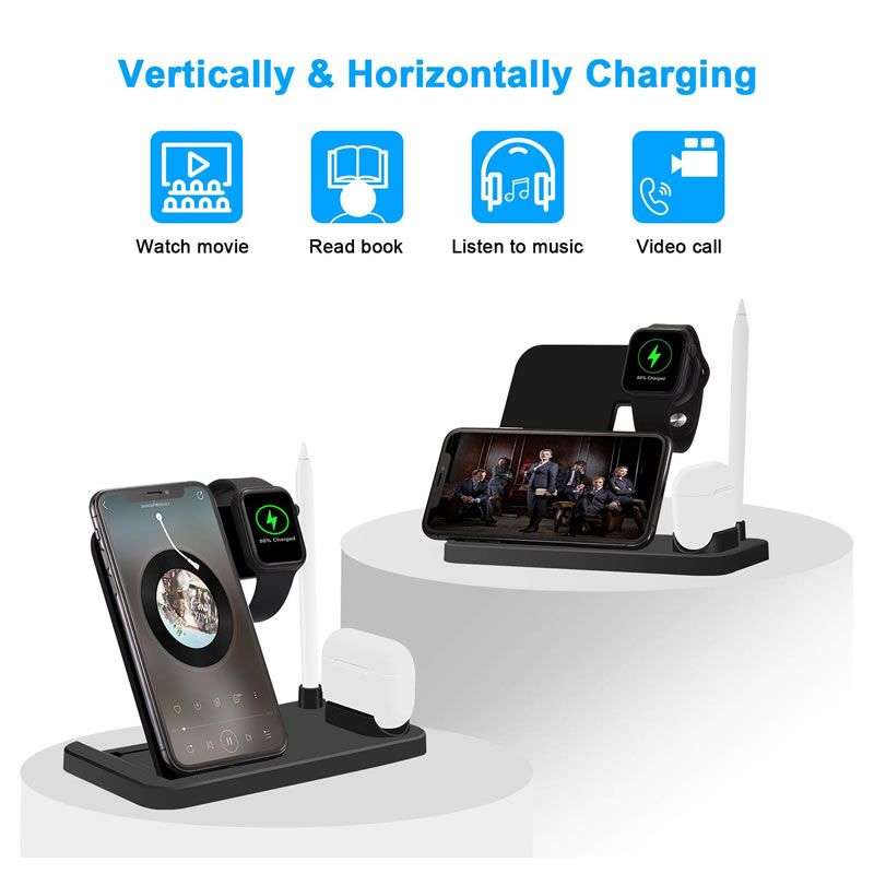 4 in 1 Fast Charging Apple Charging/Docking Station