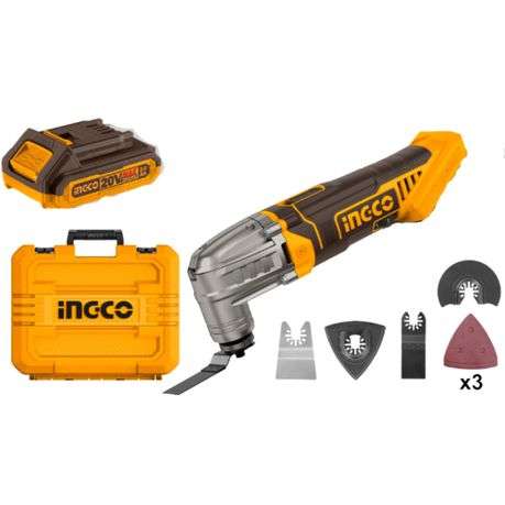 Ingco - Lithium-Ion Cordless 2 Piece Combo Kit (20V) - Ingco - Lithium-Ion Cordless 2 Piece Combo...
