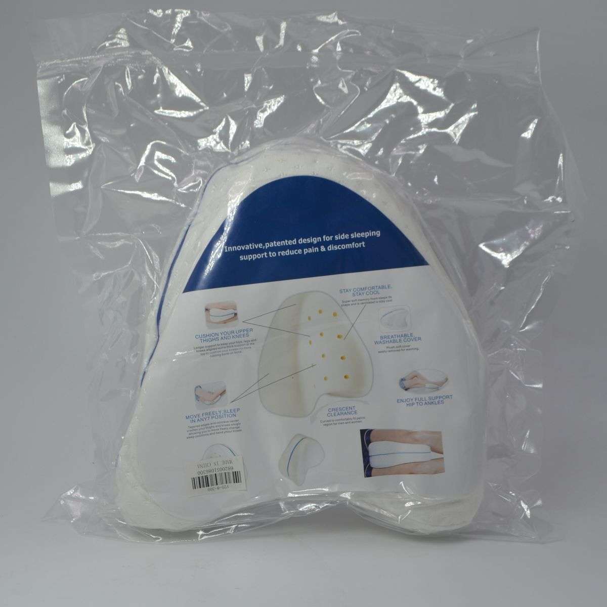 Orthopedic Knee Pillow Pain Relief Leg Pillow for Side Sleeper(Read Description)