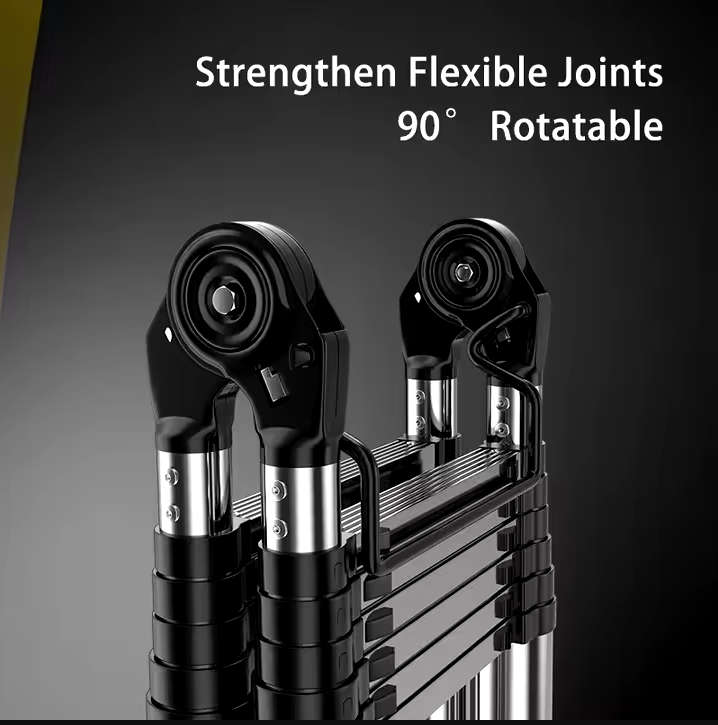 3.7m ultipurpose A-Frame Foldable Extension Telescopic Ladder