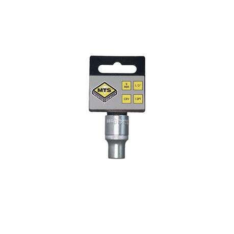 MTS - Socket 1/2" Bi Hex CRV - 9mm - MTS - Socket 1/2" Bi Hex CRV - 9mm