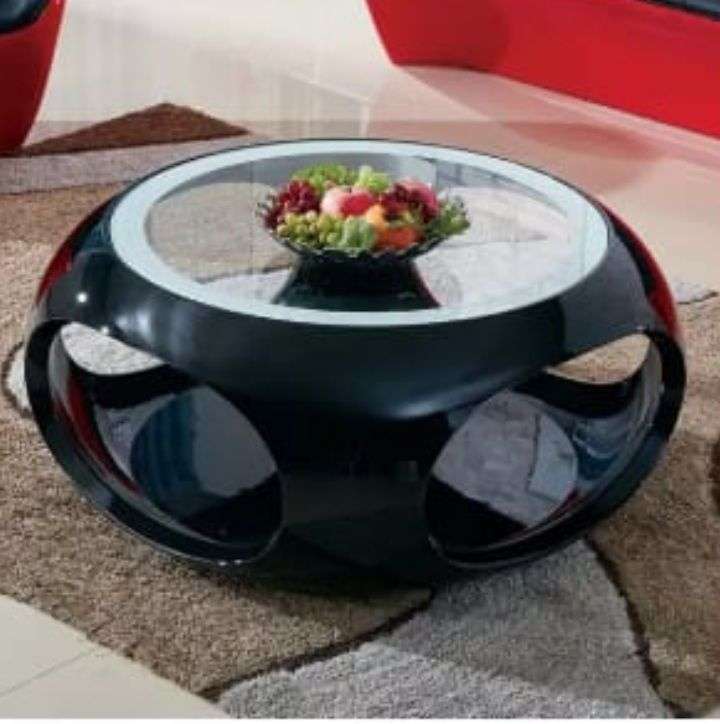 Coffee Tables - Tempered Glass - Black