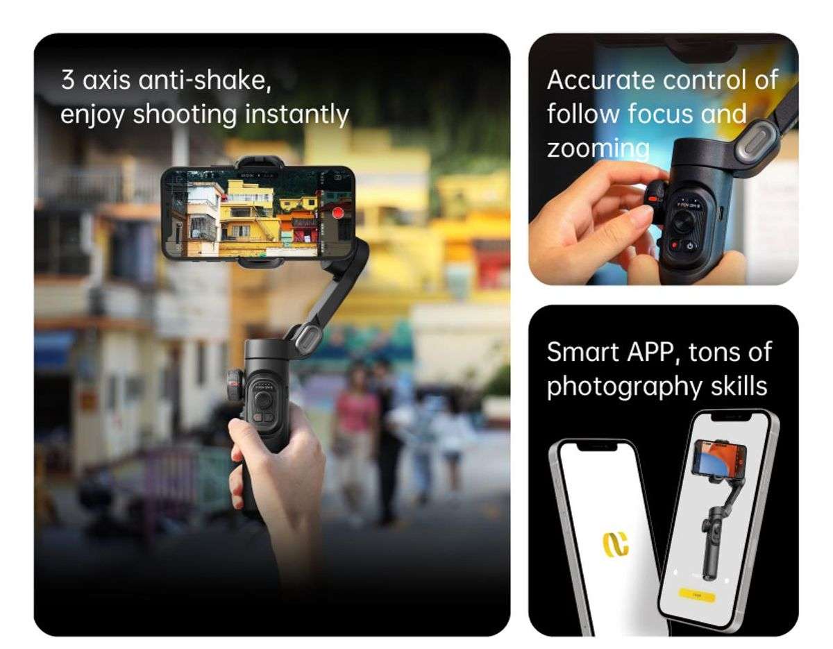 Smart XE 3 Axis Smartphone Stabilizer
