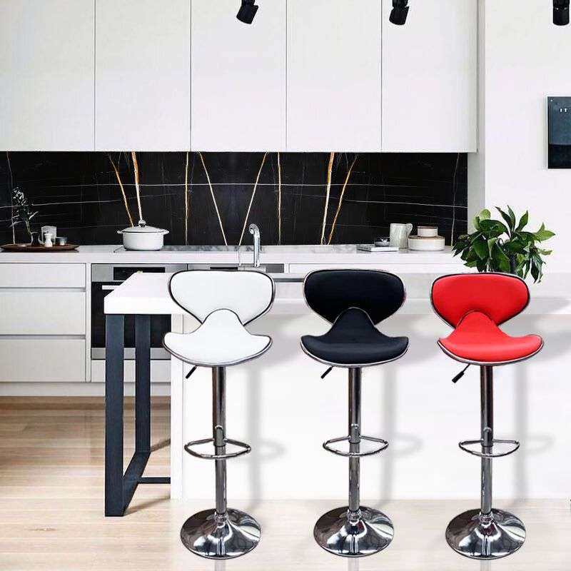 Bar Stools Cosy Adjustable - Black Colour