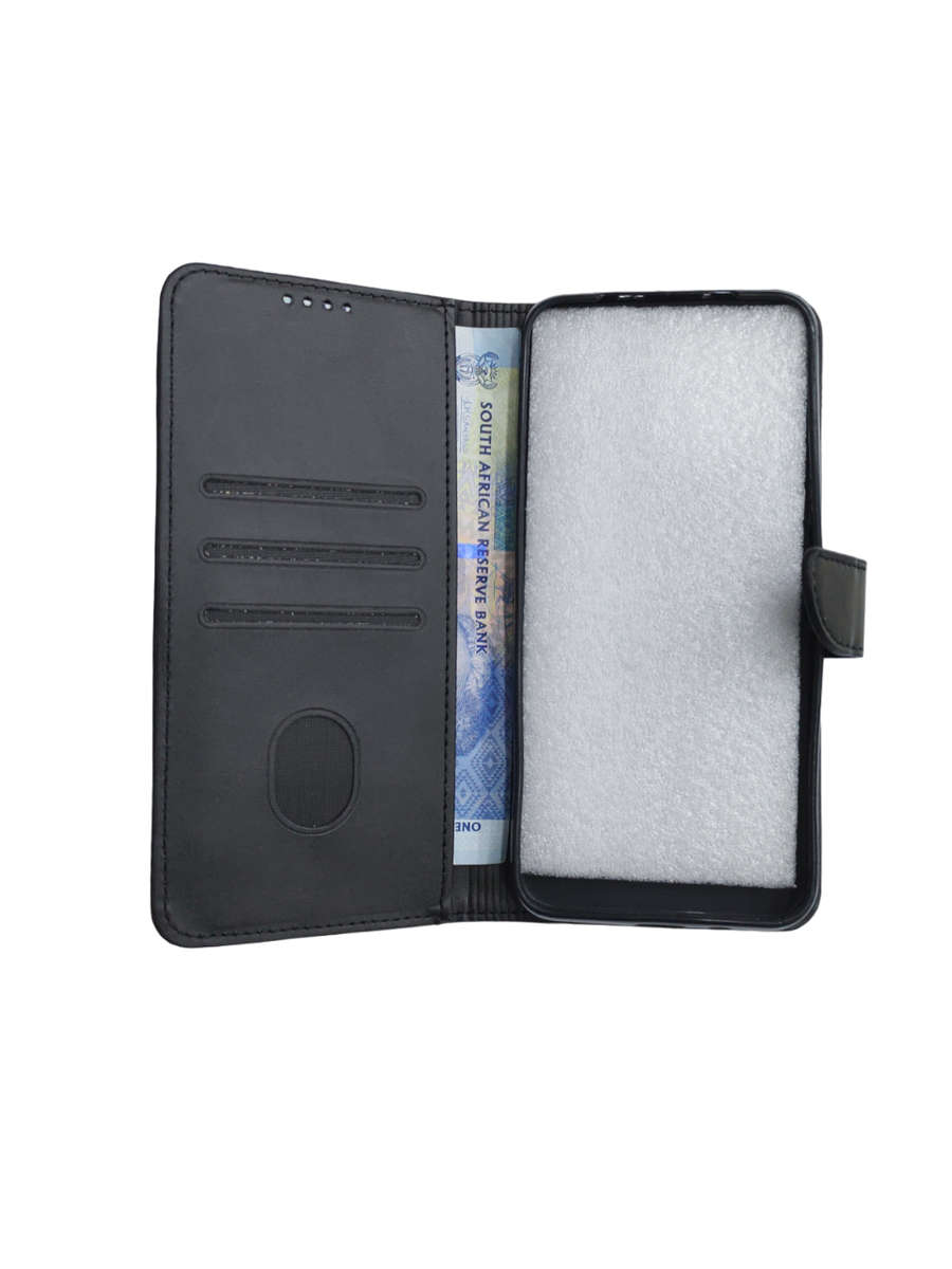 Huawei Nova Y62 Leather Flip Book cover with card Slot