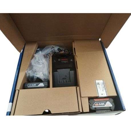 Bosch - GSB 183-LI Cordless Drill and GWS 180-LI Angle Grinder Combo - Bosch - GSB 183-LI Cordles...