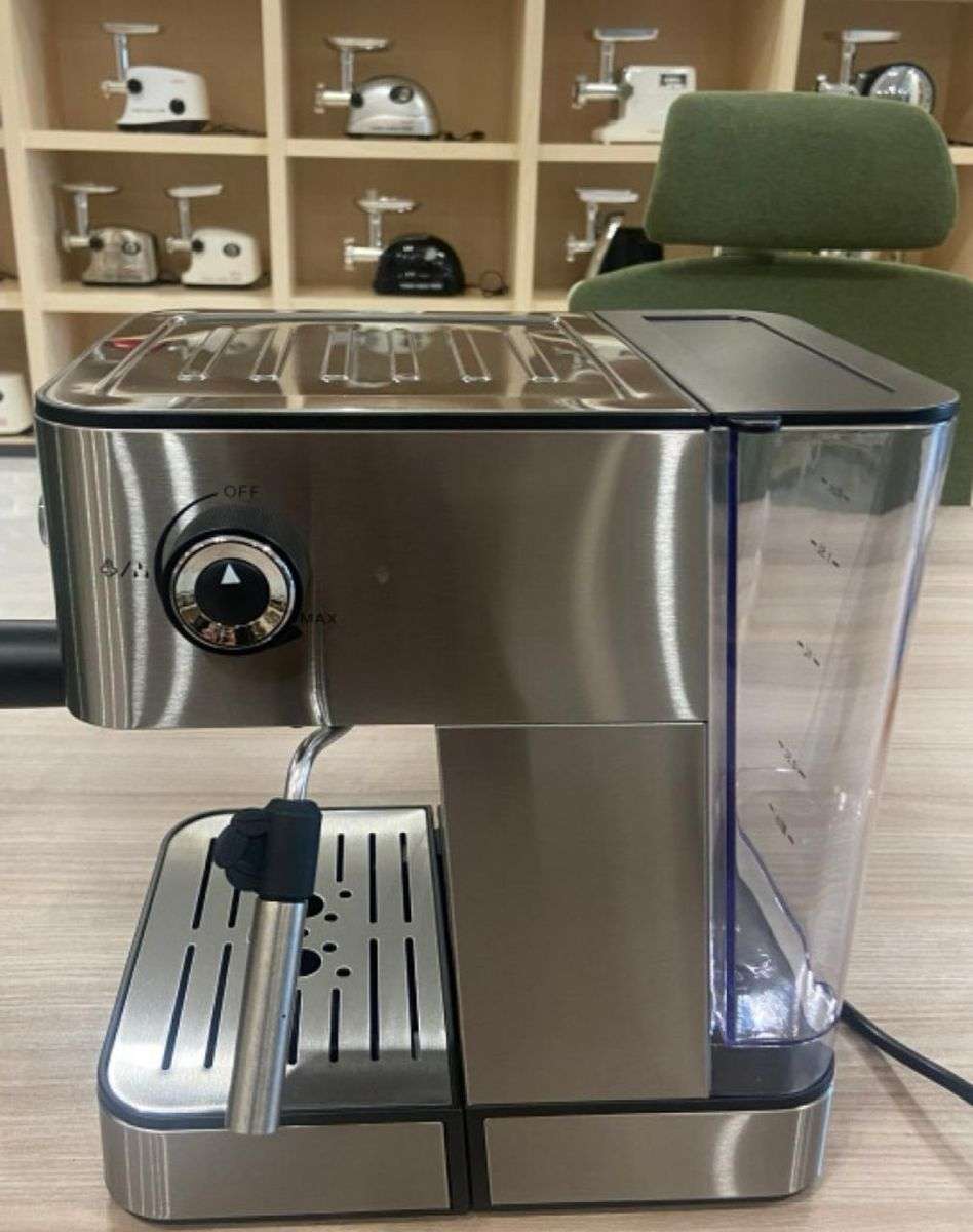 Hoffmans Automatic Control Espresso Coffee Maker with Milk Frother - 20 Bar