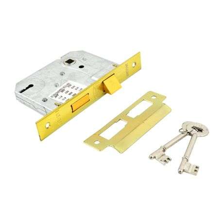 Brass 2-Lever SABS-Approved Lock Body