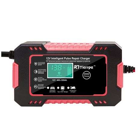 RJTianye 12V intelligent Pulse Repair Charger