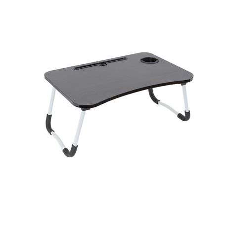 Dmart Laptop Stand For Bed And Sofa- BLACK(REFURBISHED- DENT ON THE CORNER)