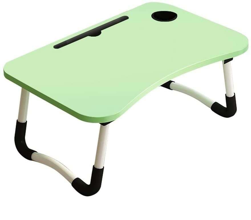 Dmart Laptop Stand For Bed And Sofa- Green (Display Item)(Cover Is Torn)