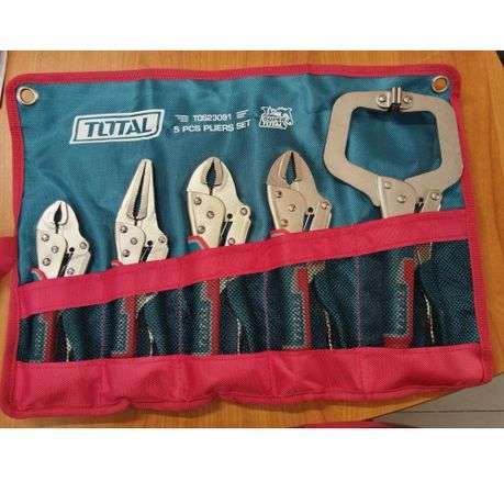 Total - Plier Locking Set - 5piece - Total - Plier Locking Set - 5piece