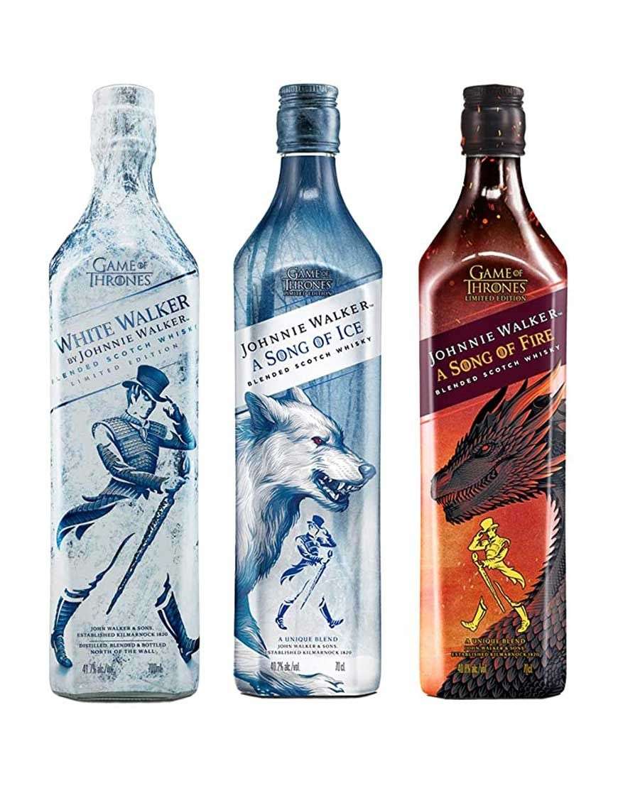 Clearance: Johnnie Walker Game Of Thrones Ltd Edition Scotch Whiskies