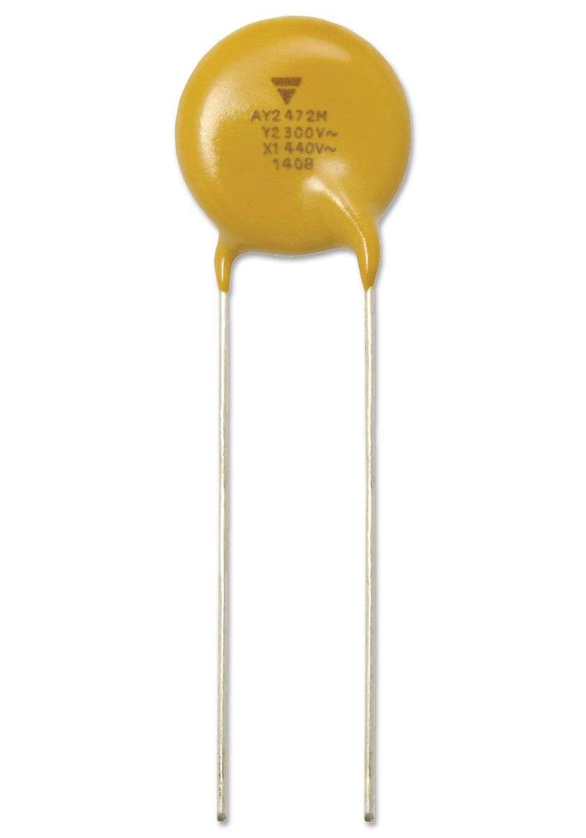 Vishay (AY1222M47Y5UC63L0) Ceramic Suppression Capacitor, AEC-Q200