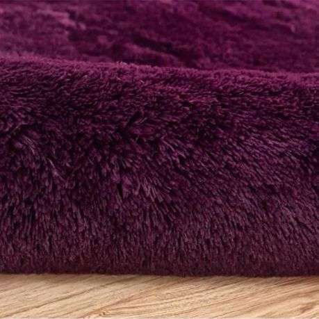 Light fluffy shaggy Rug/Carpet 150X200CM - purple