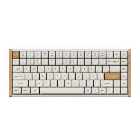 Keychron - K2 HE Wireless Special Edition Magnetic Custom Keyboard | Nebula Switch  White - Ke...