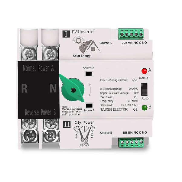 Dual Automatic Transfer Power Converter Switch