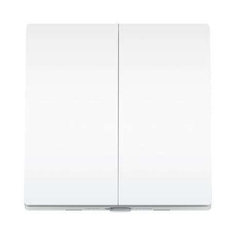 Tp-Link - Tapo S220 Smart Light Switch, 2-Gang 1-Way - Tp-Link - Tapo S220 Smart Light Switch, 2-...