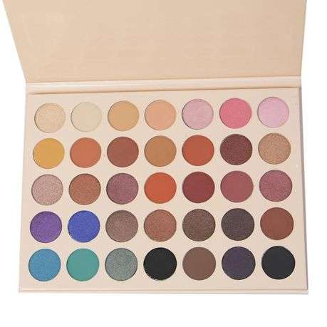 Kara 35 Color Eyeshadow Palette - Peach