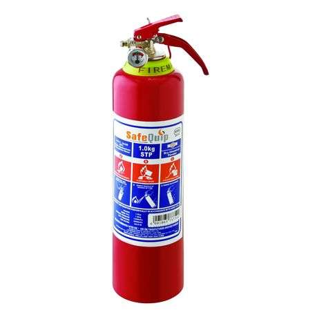 Safequip - DCP Fire Extinguisher Medium (1kg) with bracket - Safequip - DCP Fire Extinguisher Med...