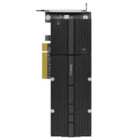 Synology - M2D20 Dual M.2 NVMe SSD Adapter Card - Synology - M2D20 Dual M.2 NVMe SSD Adapter Card