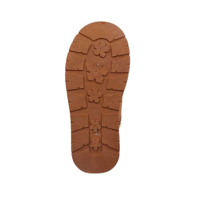 Ladies Embroidered Detail Thick Sole Slip On Mule ( Choose Size at Checkout)